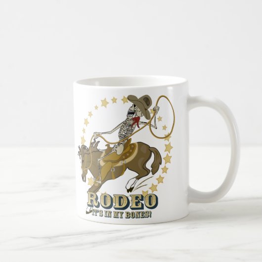 Rodeo Bones Kaffeetasse (Rechts)