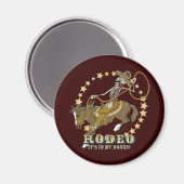 Rodeo Bones Magnet (Vorderseite/Rückseite)