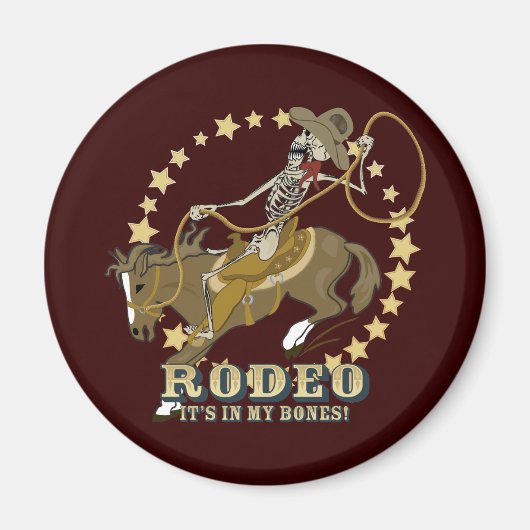 Rodeo Bones Magnet (Vorne)