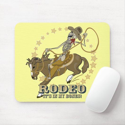 Rodeo Bones Mousepad (Mit Mouse)