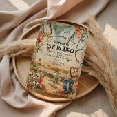 Rodeo Boots & Cactus 1st Birthday Einladung