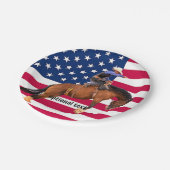 Rodeo Bronc Riding Paper Teller (Schrägansicht)