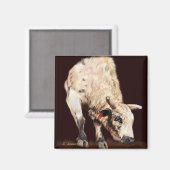 Rodeo Bull Magnet (Vorderseite/Rückseite)