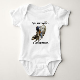 Rodeo - Bull Rider Baby Strampler