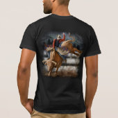 Rodeo Bull Rider, T-Shirt (Rückseite)