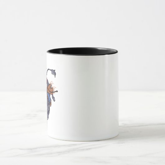 Rodeo Bull Rider Tasse (Zentrum)