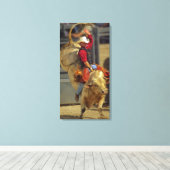 Rodeo - Bull Riding - PBR - Red Ryder Leinwanddruck (Insitu (Holzboden))