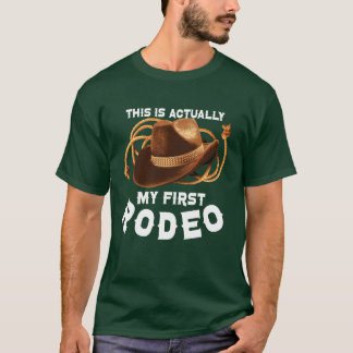 Rodeo Bull Riding Viehshow Farmer Rindvieh frei T-Shirt