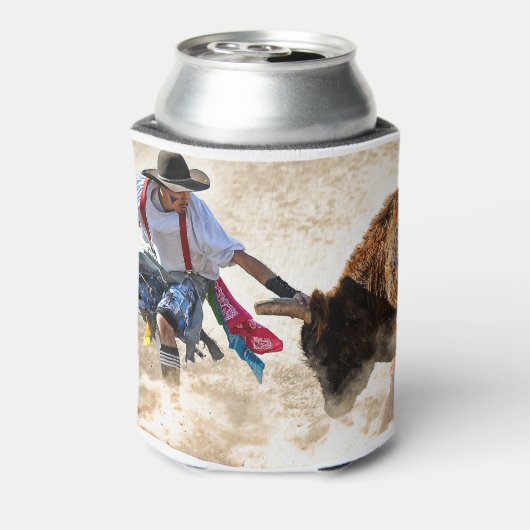 Rodeo Bullfighter Dosenkühler (Kanne Rückseite)