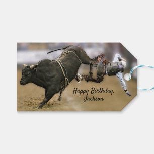 Rodeo Bullride Geschenkanhänger