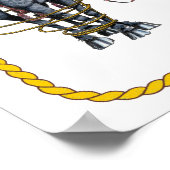 Rodeo Calf Roper Poster (Ecke)