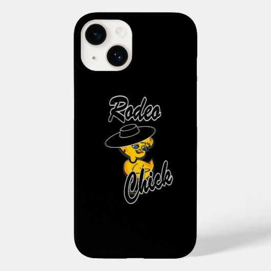 Rodeo Chick #4 Case-Mate iPhone Hülle (Rückseite)