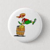 Rodeo-Clown Button (Vorderseite)