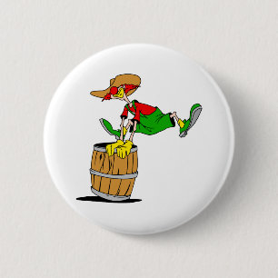 Rodeo-Clown Button