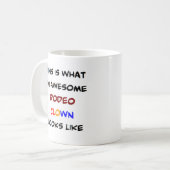 Rodeo-Clown, phantastisch Kaffeetasse (Vorderseite Links)