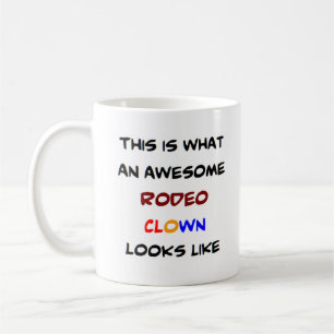 Rodeo-Clown, phantastisch Kaffeetasse
