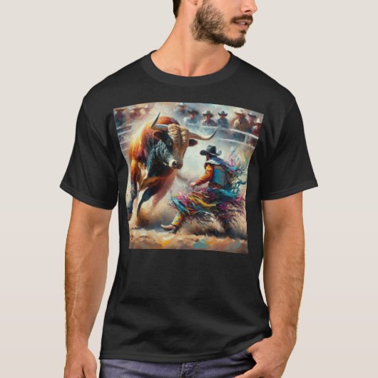 Rodeo Clown T Shirt (Vorderseite)