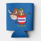 Rodeo Clown und Bull Dosenkühler (Vorderseite)