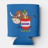 Rodeo Clown und Bull Dosenkühler (Rückseite)