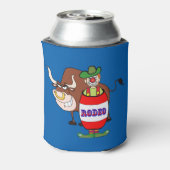 Rodeo Clown und Bull Dosenkühler (Kanne Rückseite)