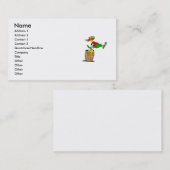 Rodeo-Clown Visitenkarte (Vorne/Hinten)