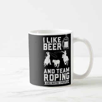 Rodeo Cowboy Barrel Racing Team Roping Horseback R Kaffeetasse