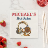 Rodeo Cowboy Birthday Party Napkins Serviette (Beispiel)