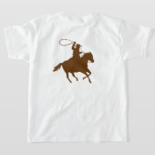 Rodeo Cowboy Birthday Party Shirt (AblageHinten)