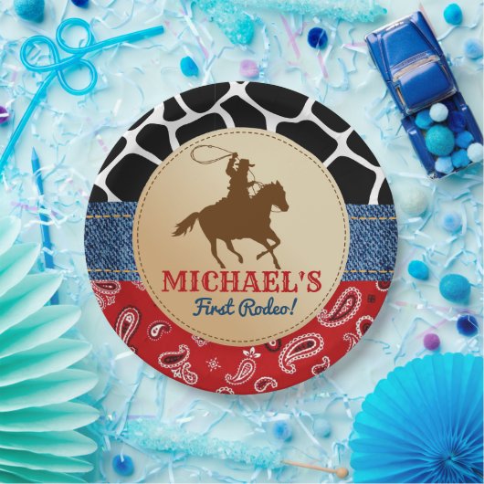 Rodeo Cowboy Birthday Party Teller (Party)