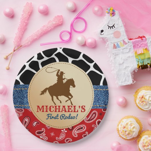 Rodeo Cowboy Birthday Party Teller (Party)