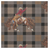 Rodeo Cowboy-Bronco Busting-Western Stoff (Nahaufnahme)