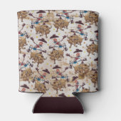 Rodeo Cowboy Bull Riding Country Western Dosenkühler (Rückseite)