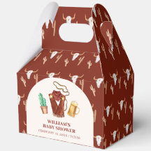 Rodeo Cowboy Cactus Beer Arch Baby Dusche