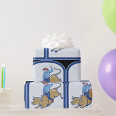 Rodeo Cowboy Geschenkpapier