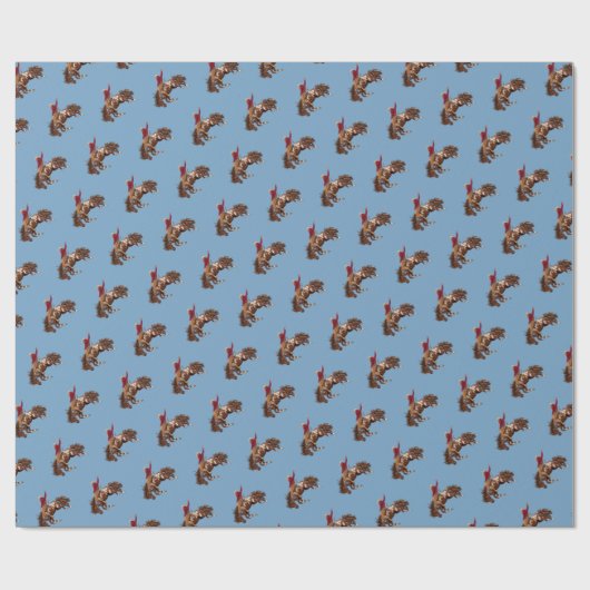 Rodeo Cowboy Geschenkpapier (Flach)