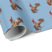 Rodeo Cowboy Geschenkpapier (Rolleneckpunkt)
