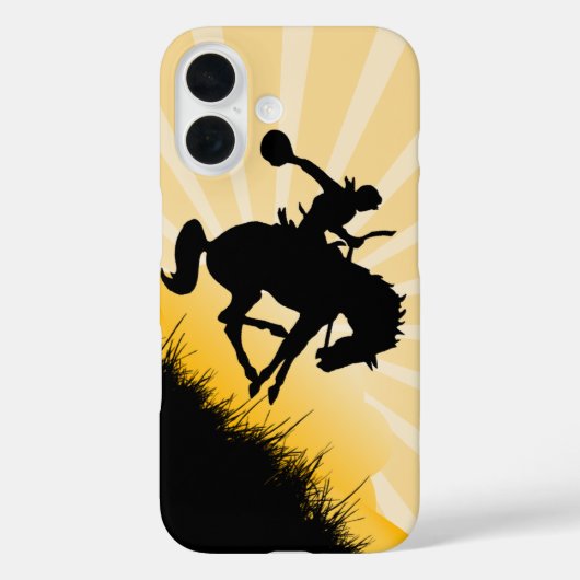 Rodeo-Cowboy-iPhone-Hülle Case-Mate iPhone Hülle (Rückseite)
