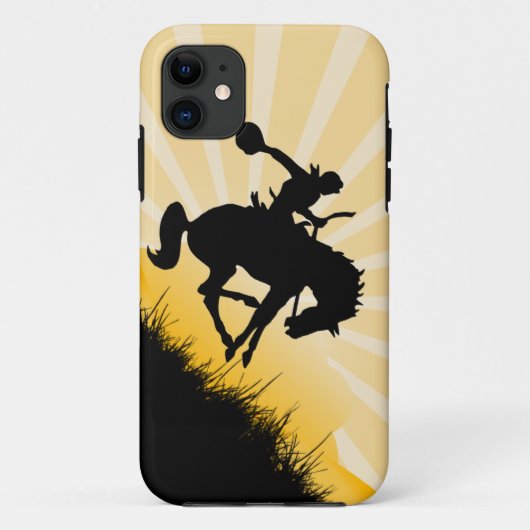 Rodeo-Cowboy-iPhone-Hülle Case-Mate iPhone Hülle (Rückseite)
