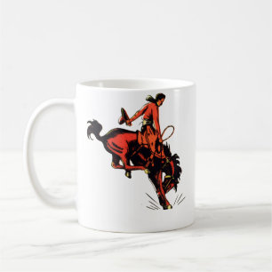 Rodeo-Cowboy Kaffeetasse