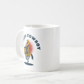 Rodeo Cowboy Kaffeetasse (Vorderseite Links)
