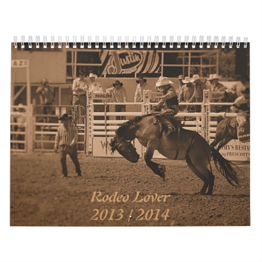 Rodeo-Cowboy-Kalender Kalender (Titelbild)