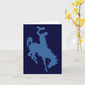 Rodeo-Cowboy-Mitteilungskarten Karte (Gelbe Blume)