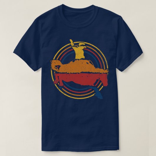 Rodeo Cowboy Pferdereiten 2 T-Shirt (Design vorne)