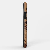 Rodeo-Cowboy Pferderuecken des Westerns lederner Case-Mate iPhone Hülle (Hinten/Rechts)