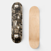 Rodeo Cowboy Rustic Country Western Skateboard (Vorderseite)