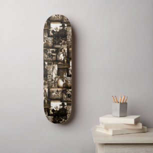 Rodeo-Cowboy Rustikaler Country Western Skateboard