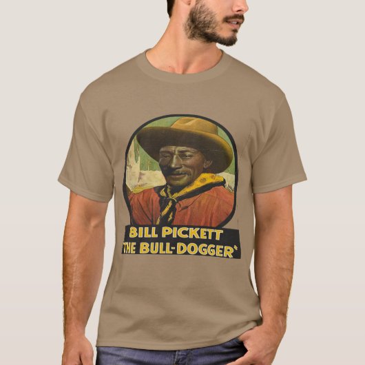 Rodeo Cowboy Steer Wrestling Bull Dogging Shirt (Vorderseite)