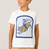 Rodeo Cowboy T-Shirt (Vorderseite)