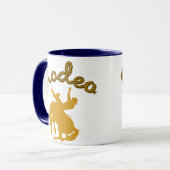 Rodeo-Cowboy-Tasse Tasse (Vorderseite Links)