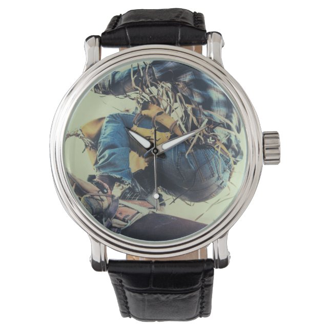 Rodeo Cowboy-Uhr Armbanduhr (Vorderseite)